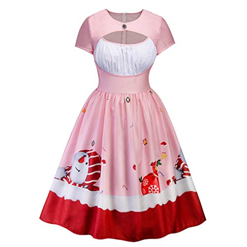 Vestido de Cóctel Acampanado sin Mangas con Cuello Redondo y sin Mangas para el día de Halloween de Navidad de Talla Grande con Vestido de Carnaval del Festival de Encaje Vestido de Disfraces Vestido de Cóctel Acampanado sin Mangas con Cuello Redondo y sin Mangas para el día de Halloween de Navidad de Talla Grande con Vestido de Carnaval del Festival de Encaje Vestido de Disfraces
