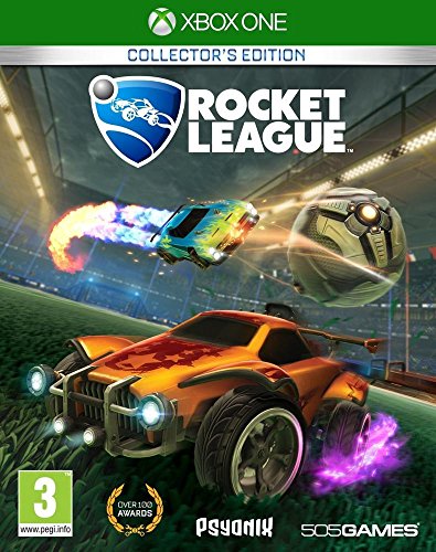 Warner Bros Rocket League Collectors Edition Coleccionistas Xbox One Inglés, Francés vídeo - Juego (Xbox One, Acción / Carreras, Modo multijugador, E (para todos))