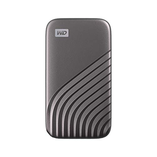 WD My Passport SSD 500GB - tecnología NVMe, USB-C, velocidad de lectura hasta 1050MB/s & de escritura hasta 1000MB/s - Gris WD My Passport SSD 500GB - tecnología NVMe, USB-C, velocidad de lectura hasta 1050MB/s & de escritura hasta 1000MB/s - Gris