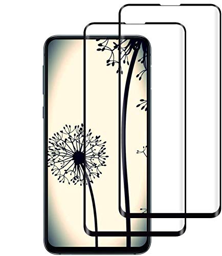 Wiestoung 2-Unidades Cristal Templado Samsung Galaxy S10e,Protector de Pantalla Galaxy S10e,9H Vidrio Real No se despega uellas Dactilares Libre