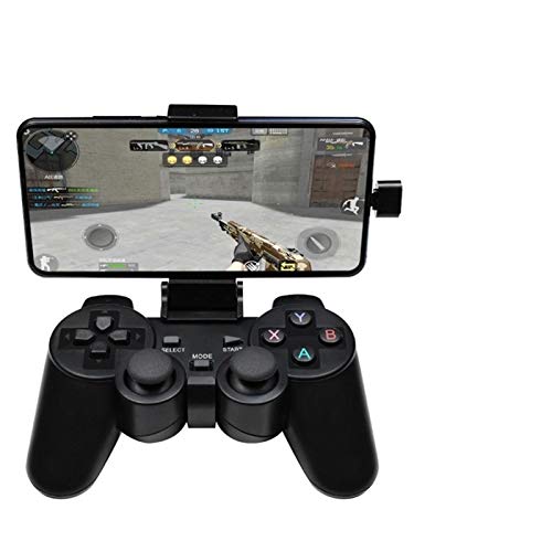 WTBH Controlador PS3 Wireless Controller Gamepad for PS3 móvil Android TV Box for PC 2.4G de la Palanca de Mando de Control Remoto Personaje 5 (Color : Blue with Stand)