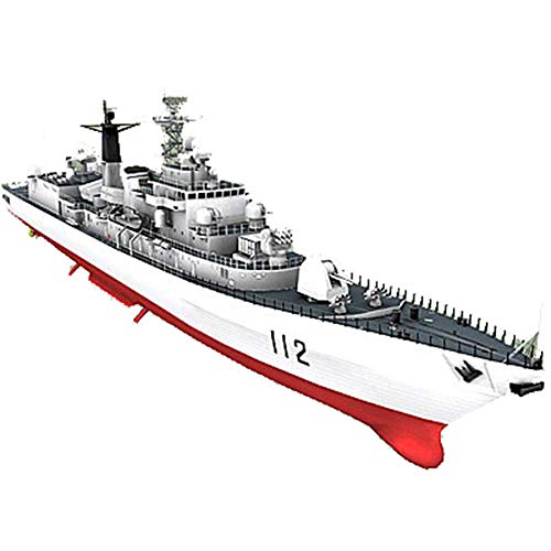 X-Toy Militar Battleship Puzzle Kits, 1/350 Escala SNC Harbin 112 Destructor Modelo, Juguetes para Niños, 16Inch X 3.9Inch X 1.8Inch