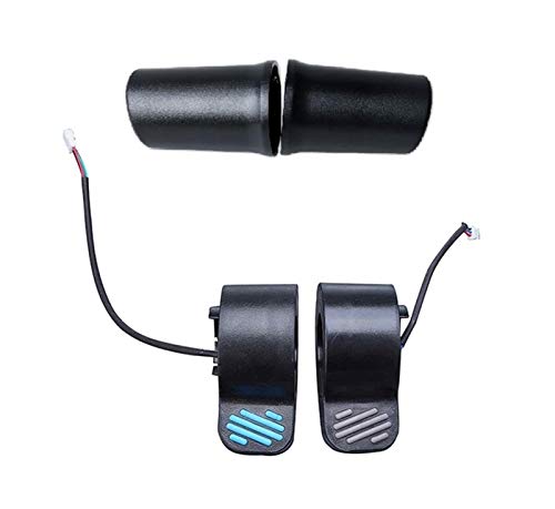 XIAOFANG Botón Dedo del Acelerador del Freno y del Cabezal del Manillar firmware Fit Kit for Ninebot ES1 / ES2 / ES3 / ES4 Scooter eléctrico Parte (Color : Black)