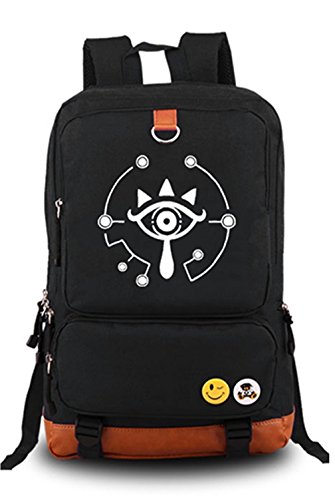 yoyoshome Luminous Anime la Leyenda de Zelda Cosplay Bookbag Escuela Bolsa Mochila Bolso de escuela