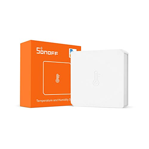 ZigBee Mini Sensor De Temperatura y Humedad SONOFF SNZB-02, Sensor Temperatura y Humedad para Comprobar El Clima De La Habitación, Higrómetro Termómetro Interior con Alerta, SONOFF ZBBridge Requerido ZigBee Mini Sensor De Temperatura y Humedad SONOFF SNZB-02, Sensor Temperatura y Humedad para Comprobar El Clima De La Habitación, Higrómetro Termómetro Interior con Alerta, SONOFF ZBBridge Requerido
