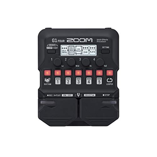 Zoom G1 FOUR - Pedal de efectos para guitarra