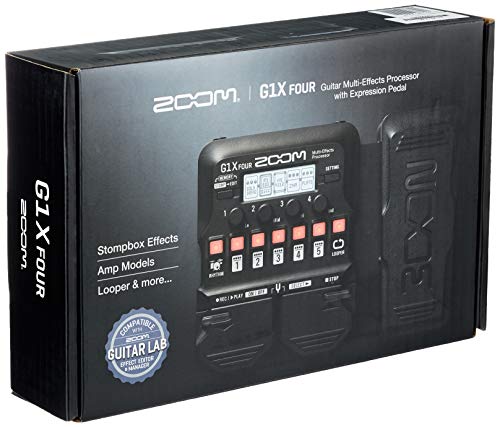 Zoom G1X FOUR - Pedal de efectos para guitarra con pedal de expresión Zoom G1X FOUR - Pedal de efectos para guitarra con pedal de expresión