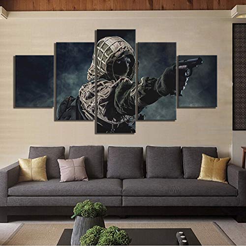 ZYUN Kit De Pintura De Diamante 5D DIY, Diamante Imitación Cristal para Adultos O Niños, Bordado Artesanía Punto De Cruz para Decoración Pared Hogar Rainbow Six Siege,S,20×30×2+20×40x2+20x50×1 ZYUN Kit De Pintura De Diamante 5D DIY, Diamante Imitación Cristal para Adultos O Niños, Bordado Artesanía Punto De Cruz para Decoración Pared Hogar Rainbow Six Siege,S,20×30×2+20×40x2+20x50×1