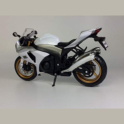 1:12 para Suzuki GSX-R1000 Colección De Modelo De Motocicleta Cumpleaños Navidad Adornos Niños Adultos Juguete para Niños (Color : 1)