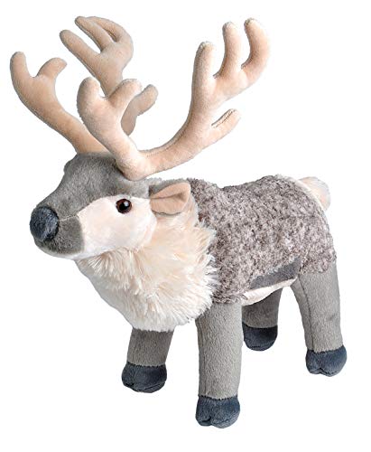 17700 Wild Republic - Reno de Peluche Suave, Cuddlekins, Regalos para niños, 30 cm, marrón/Blanco 17700 Wild Republic - Reno de Peluche Suave, Cuddlekins, Regalos para niños, 30 cm, marrón/Blanco