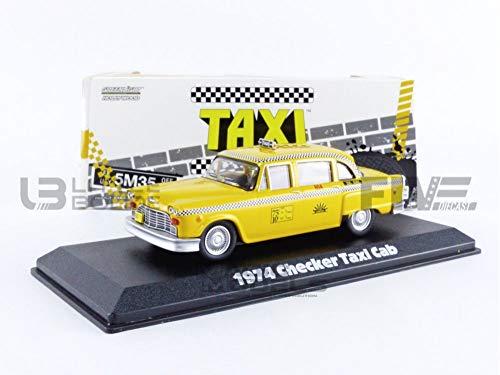 1974 Checker Taxi Cab #804 Amarillo Sunshine Cab Company Taxi (1978-1983) Serie de TV 1/43 Diecast Model Car por Greenlight 86601