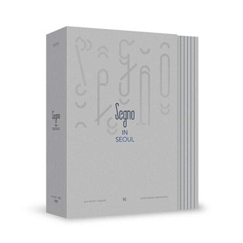 2019 NU'EST CONCERT SEGNO IN SEOUL DVD 2DISC(DVD CD)+156p Photo Book+1ea Fold Poster++TRACKING CODE+REGION ALL+1p STORE GIFT