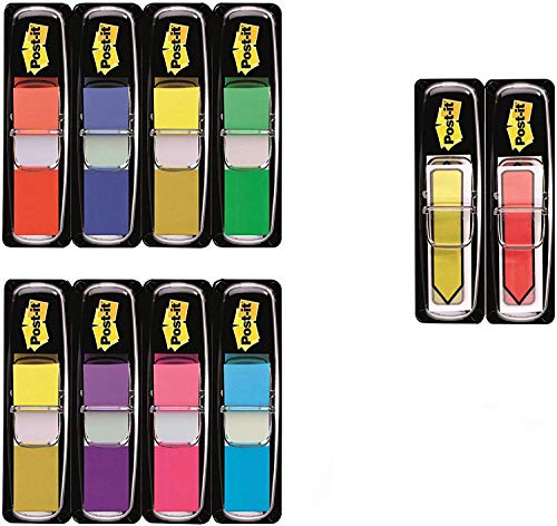 3M Post-It Index Mini Promotion - 8 x 35 Marcadores adhesivos, 2 x 24 Post-it Index flechas adhesivas 43.2 x 12 mm – colores surtidos 3M Post-It Index Mini Promotion - 8 x 35 Marcadores adhesivos, 2 x 24 Post-it Index flechas adhesivas 43.2 x 12 mm – colores surtidos