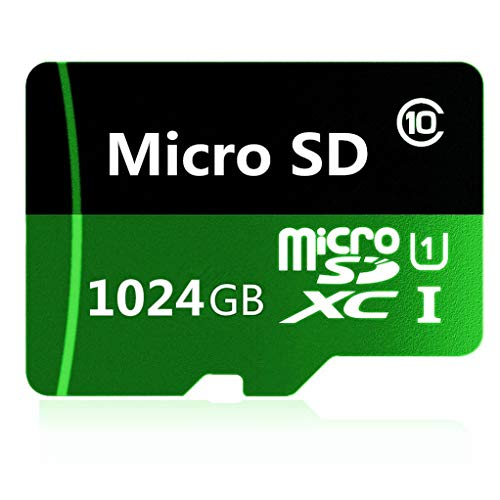 512 GB/1024 GB Micro SD SDXC Flash Memory Card Class 10 for Cell Phone Camera Laptop + Free Adapter (1024 gb-c)