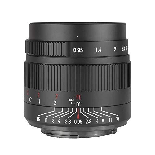 7artisans Lente 35mm F0.95 Gran Angular de Enfoque Manual APS-C con Montura Sony E para Cámara sin Espejo Sony A3000 A5000 A5100 A6000 A6300 A6400 A6500 NEX-3 NEX-3N NEX-3R 7artisans Lente 35mm F0.95 Gran Angular de Enfoque Manual APS-C con Montura Sony E para Cámara sin Espejo Sony A3000 A5000 A5100 A6000 A6300 A6400 A6500 NEX-3 NEX-3N NEX-3R
