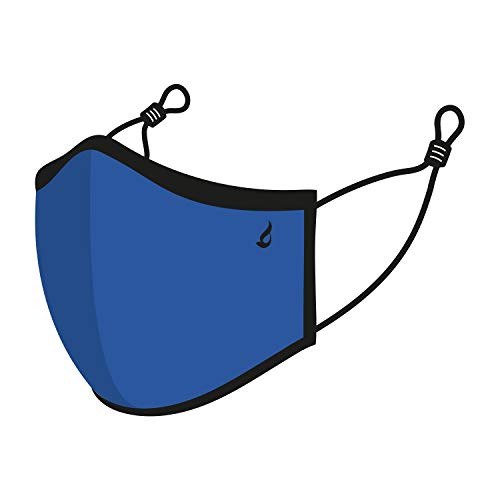 Abbacino mascarilla unisex de adulto lavable en azul homologada UNE 0065