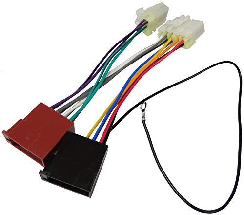 AERZETIX: Adaptador Cable Enchufe ISO para autoradio de Coche vehiculos C12030
