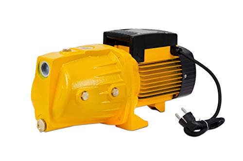 AgoraDirect - Bomba De Agua para Jardín, 900W, 4.44m3/h, Hierro Fundido, Profundidad Máxima 50m, 1”, Cable Eléctrico 85cm, 2850RPM, IPX4, Bomba Eléctrica, Impulsores De Latón AgoraDirect - Bomba De Agua para Jardín, 900W, 4.44m3/h, Hierro Fundido, Profundidad Máxima 50m, 1”, Cable Eléctrico 85cm, 2850RPM, IPX4, Bomba Eléctrica, Impulsores De Latón