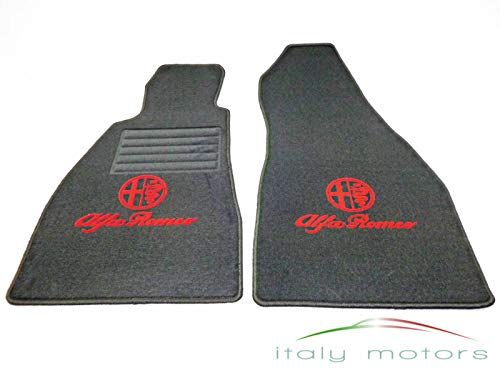Alfa Romeo Spider GTV/Spider (916) Juego de alfombrillas – 2 piezas – terciopelo