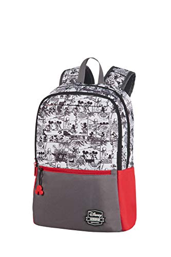 American Tourister Urban Groove Disney - Backpack Medium Mochila tipo casual, 40 cm, 16 litros, Multicolor (Mickey Comics Red)