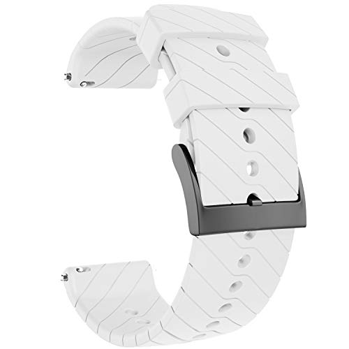 ANBEST Correa Compatible con Suunto 9 Pulsera, Correa de Silicona de 24mm Pulseras de Repuesto para Suunto 9 Baro/Suunto Spartan/Suunto 7 GPS Smart Watch ANBEST Correa Compatible con Suunto 9 Pulsera, Correa de Silicona de 24mm Pulseras de Repuesto para Suunto 9 Baro/Suunto Spartan/Suunto 7 GPS Smart Watch