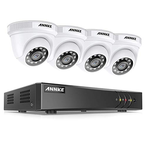 ANNKE Kit de Seguridad 4CH 5MP-N H.265+ DVR sin Disco Duro de Videovigilancia CCTV 4 Cámara Sistema de Vigilancia 1080P IP66 Impermeable Visión Nocturna - sin HDD ANNKE Kit de Seguridad 4CH 5MP-N H.265+ DVR sin Disco Duro de Videovigilancia CCTV 4 Cámara Sistema de Vigilancia 1080P IP66 Impermeable Visión Nocturna - sin HDD