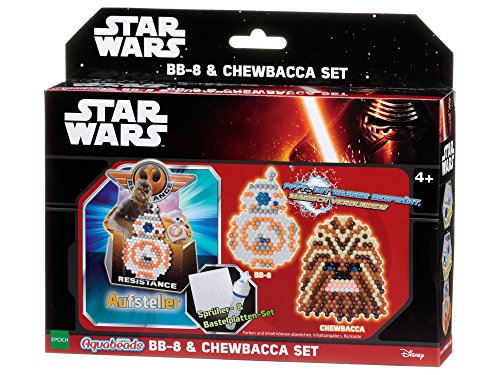 aquabeads 30149 – Star Wars BB de 8 y Chewbacca Set, juego de manualidades para niños , color/modelo surtido