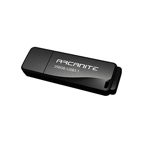ARCANITE - Lápiz de memoria USB 3.1 de 256 GB, Flash Drive, Velocidad de lectura de hasta 400 MB/s