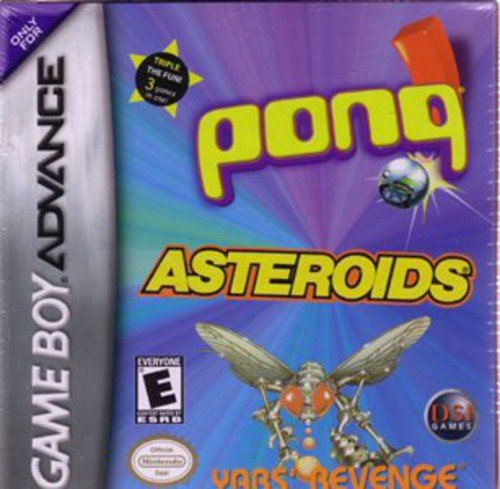 Asteroids/Pong/Yar's Revenge (輸入版)