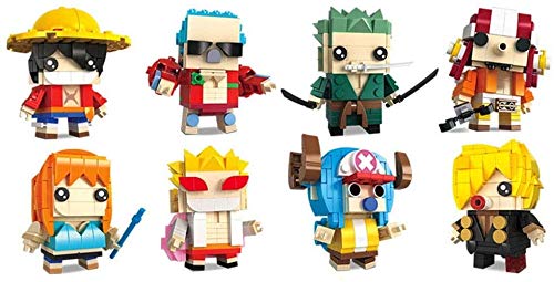 Bloques de construcción Cabeza Cuadrada Minifigure Pequeñas partículas DIY Building Blocks One Piece Toy Boy Y Girl Regalos, compatibles con Todas Las Marcas