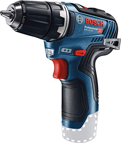 Bosch Professional GSR 12V-35 - Atornillador a batería (12 V, 35 Nm, sin batería, en caja)