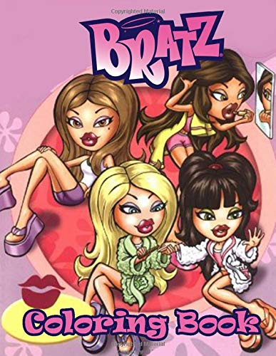 Bratz Coloring Book: 50+ coloring pages in total, on single side pages, with a variety of Bratz movie characters and scenes.
