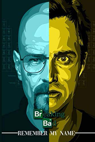 Breaking Bad: Notebook 120 pages | 6" x 9" | Collage Lined Pages | Journal | Diary | For Students, Teens, and Kids | For School, College, University, and Home, Gift
