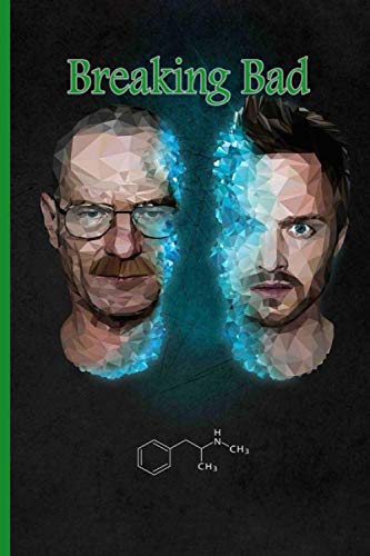 Breaking Bad : Walter White & Jesse Pinkman Notebook: 120 pages | 6" x 9" | Collage Lined Pages | Journal | Diary | For Students, Teens, | For School, College, University, and Home, Gif