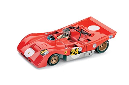 Brumm BM0258CH Ferrari 312 PB N.24 1000 Km B.Aires 1971 I.GIUNTI 1:43 Die Cast Compatible con