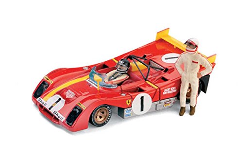 Brumm BM0261CH Ferrari 312 PB N.1 Winner 1000 KM Monza 1972 ICKX-REGAZZONI 1:43 Compatible con