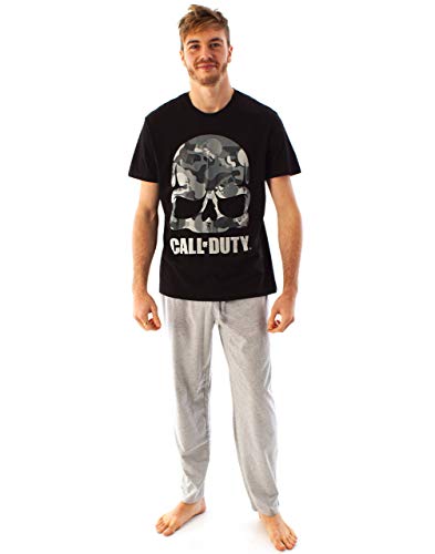 Call of Duty Conjunto de Camiseta y pantalón Largo de Pijama Largo homb