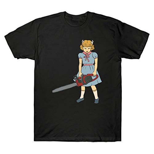 Chainsaw Girl Punk Goth Horror Graphic T-Shirt Men's Cotton Short Sleeve tee New Street Wear T-Shirt Women T-Shirt
