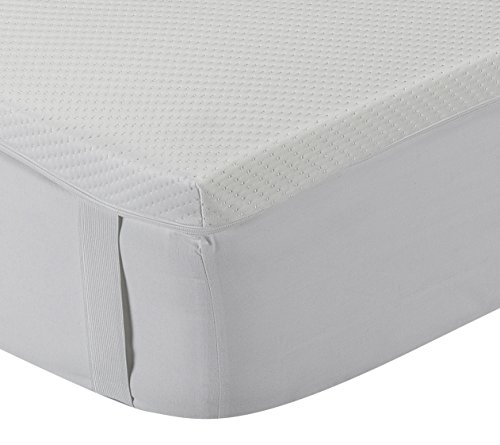 Classic Blanc - Topper/Sobrecolchón viscoelástico 5 cm, con funda lavable y tratamiento Aloe Vera, firmeza media. 150x200cm-Cama 150 (Todas las medidas) Classic Blanc - Topper/Sobrecolchón viscoelástico 5 cm, con funda lavable y tratamiento Aloe Vera, firmeza media. 150x200cm-Cama 150 (Todas las medidas)