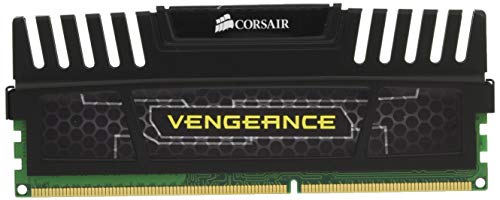 Corsair Vengeance - Módulo de Memoria XMP de Alto Rendimiento de 12 GB (3 x 4 GB, DDR3, 1600 MHz, CL9), Negro (CMZ12GX3M3A1600C9)