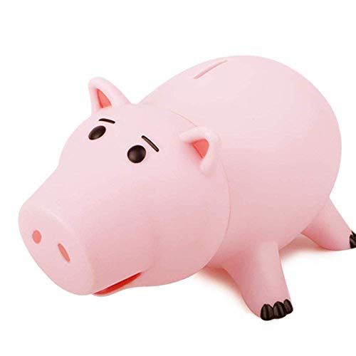 Creamily Toy Story Hamm Hucha Hucha de plástico Rosa Piggy de Plástico HDE Cumpleaños de Niños con Lindo Paquete Creamily Toy Story Hamm Hucha Hucha de plástico Rosa Piggy de Plástico HDE Cumpleaños de Niños con Lindo Paquete