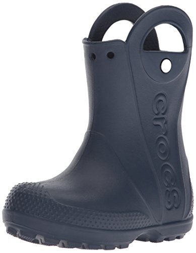 Crocs Handle It Rain Boot K, Botas de Agua Unisex Niños, Azul (Navy), 30/31 EU