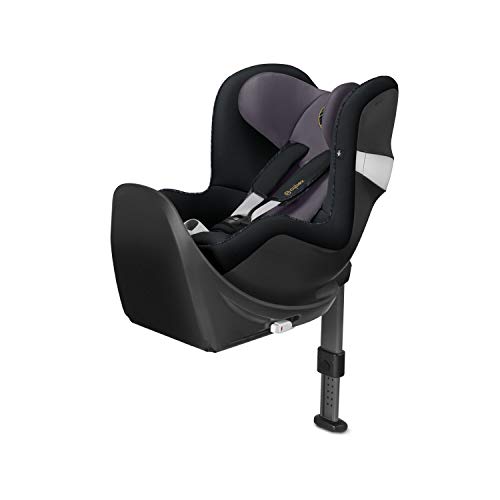 Cybex - Silla de coche grupo 0+/1 Sirona M2 i-size, desde el nacimiento hasta los 4 años, de 45 cm hasta 105 cm aproximadamente, 19 kg máximo, con base M, Negro (Premium Black)