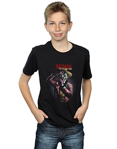 DC Comics niños Batman The Killing Joke Camiseta 9-11 Years Negro