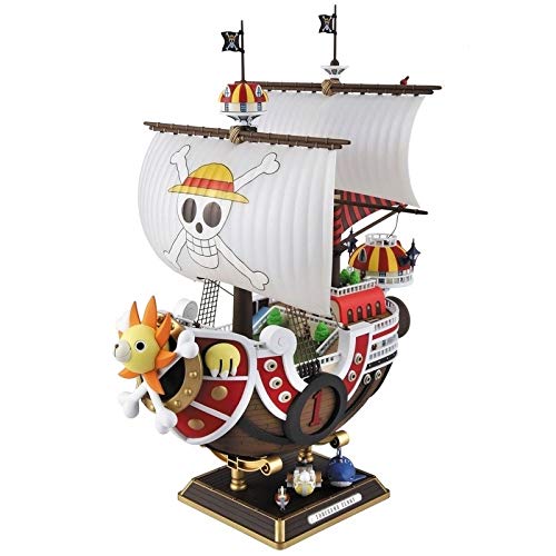 Decoración hogareña 35 cm Anime One Piece Mil Sunny Meryl Boat Pirate Barco Modelo Barco PVC Figura Figura de Juguete Colectible (Color : Thousand Sunny Boat)