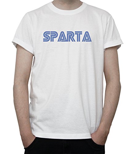 DreamGirl Sega Funny Logo as Sparta Mens T-Shirt XX-Large