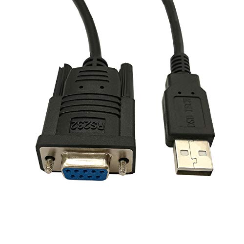 DSD TECH SH-RS232G USB a Serie DB9 Cable Hembra Chip FTDI FT232RL Incorporado DSD TECH SH-RS232G USB a Serie DB9 Cable Hembra Chip FTDI FT232RL Incorporado