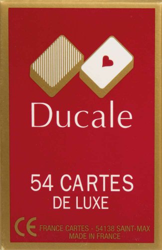 Ducale, 54 cartas de juego,surtido: colores aleatorios