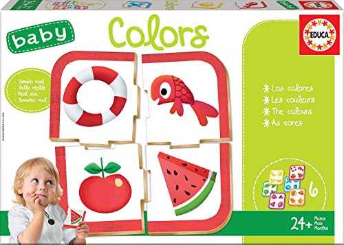 Educa- Baby Colors Juego Educativo para Bebés, Multicolor (18119) Educa- Baby Colors Juego Educativo para Bebés, Multicolor (18119)