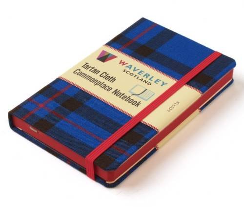 Elliot Waverley Tartan Cloth Commonplace Large 21 x 13cm Notebook: Waverley Genuine Scottish Tartan Notebook: 36 (Waverley Scotland Tartan Cloth Commonplace Notebooks)
